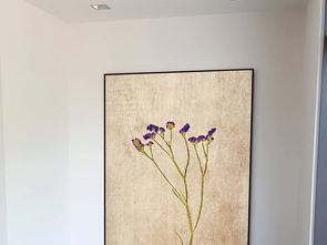 美式復古紫色花卉繪畫 從設計到裝飾的藝術指南