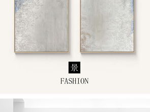 北歐簡約美學 手繪抽象油畫裝飾畫設計素材全解析